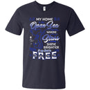 My Home Is The Open Sea T-shirt & Hoodie For Mermaids CustomCat