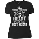 My Horse Is My Best Friend T-shirt CustomCat