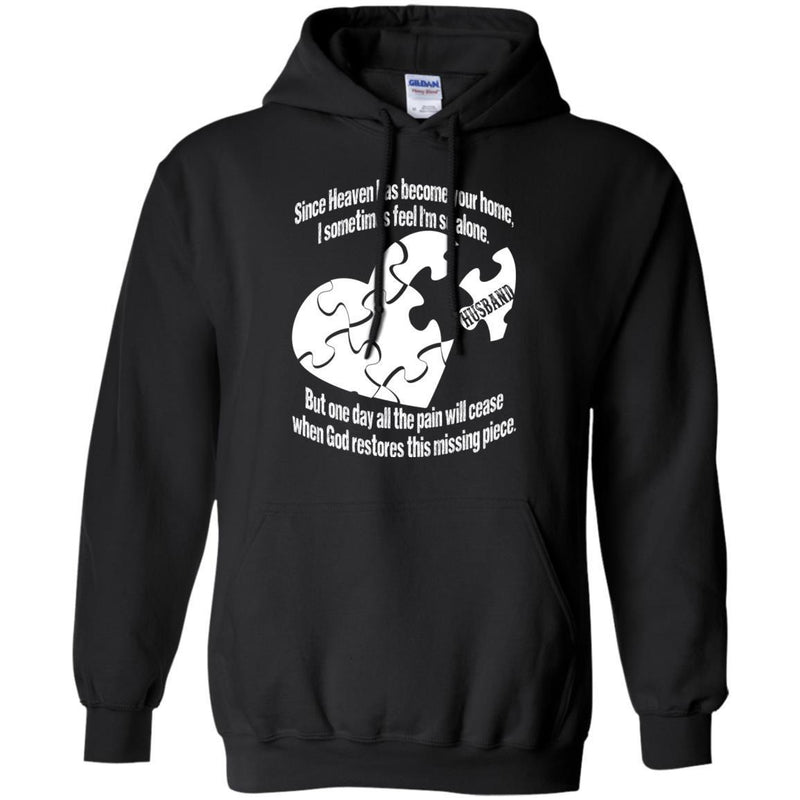 My HUSBAND is my Missing Piece T-shirts CustomCat