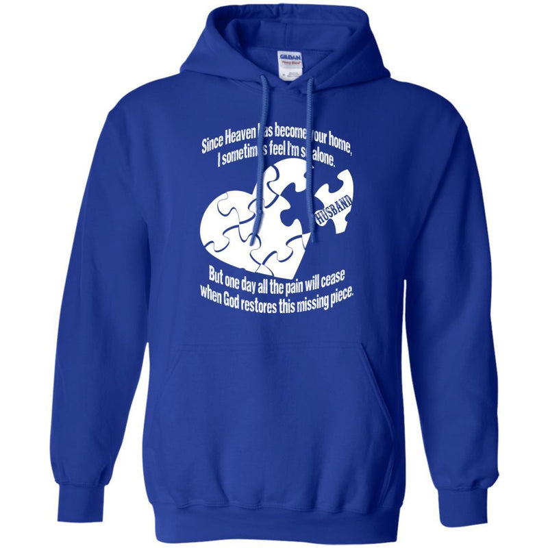 My HUSBAND is my Missing Piece T-shirts CustomCat