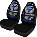 My Husband - My Hero - My Guardian Angel Car Seat Cover (Set Of 2)