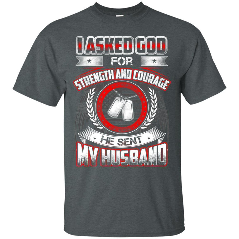 My Husband Veterans T-shirts & Hoodie for Veteran's Day CustomCat