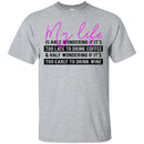 My Life Is Half Wondering If It's Too Late To Drink Coffee Funny Coffee Lover Shirts CustomCat