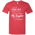 My Little Girl My Daughter Forever Funny T-shirt CustomCat