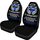 My Mom & Dad - My Hero - My Guardian Angel Car Seat Cover (Set Of 2)