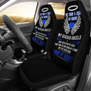My Mom & Dad - My Hero - My Guardian Angel Car Seat Cover (Set Of 2)