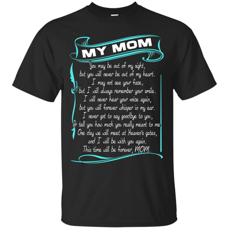 My Mom In Heaven T-shirts CustomCat