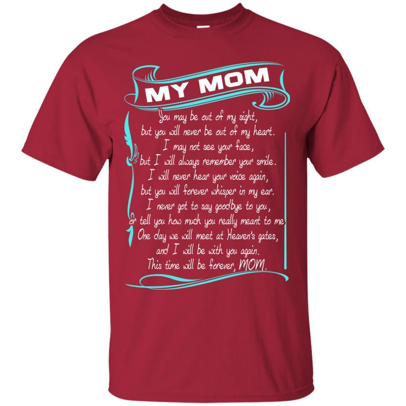 My Mom In Heaven T-shirts CustomCat