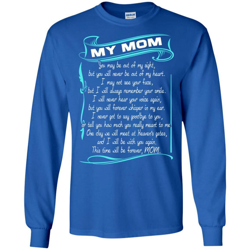 My Mom In Heaven T-shirts CustomCat