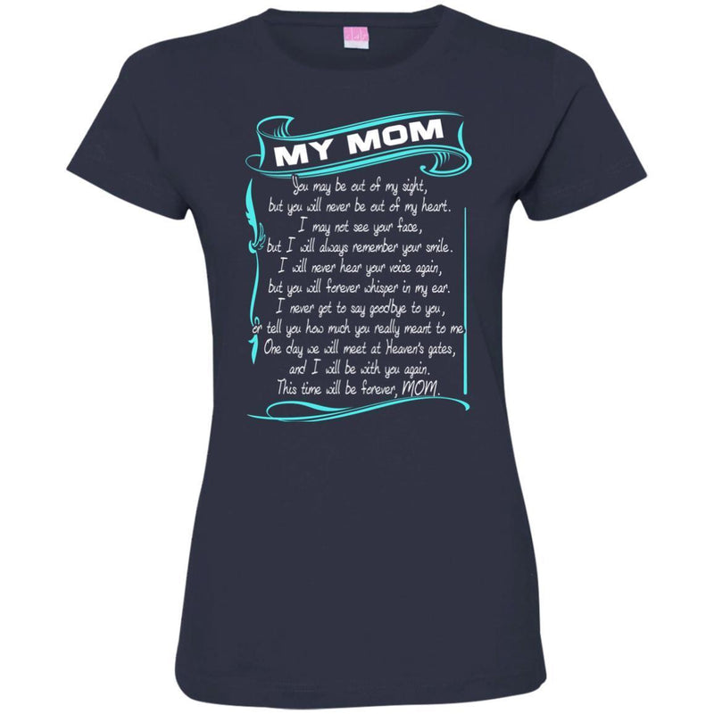 My Mom In Heaven T-shirts CustomCat
