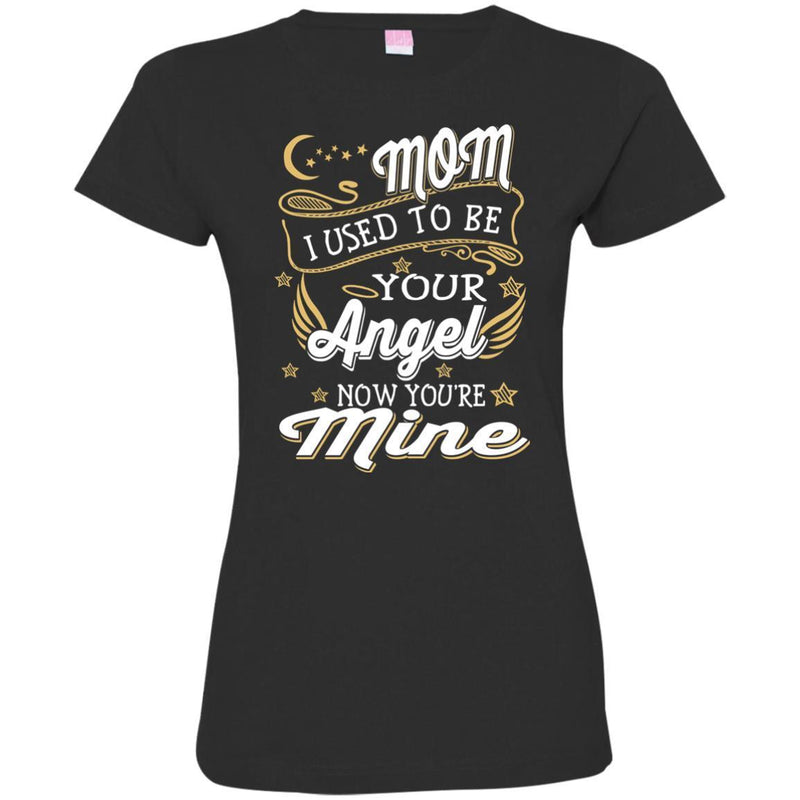 My Mom Is My Angel T-shirts CustomCat