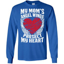 My Mom's Angel Wings Protect My Heart T-shirts CustomCat