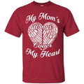 My Mom's Wings Cover My Heart Tshirts CustomCat