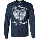 My Mom's Wings Cover My Heart Tshirts CustomCat