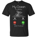 My Ocean Is Calling T-shirt & Hoodie for Mermaids CustomCat