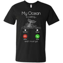 My Ocean Is Calling T-shirt & Hoodie for Mermaids CustomCat