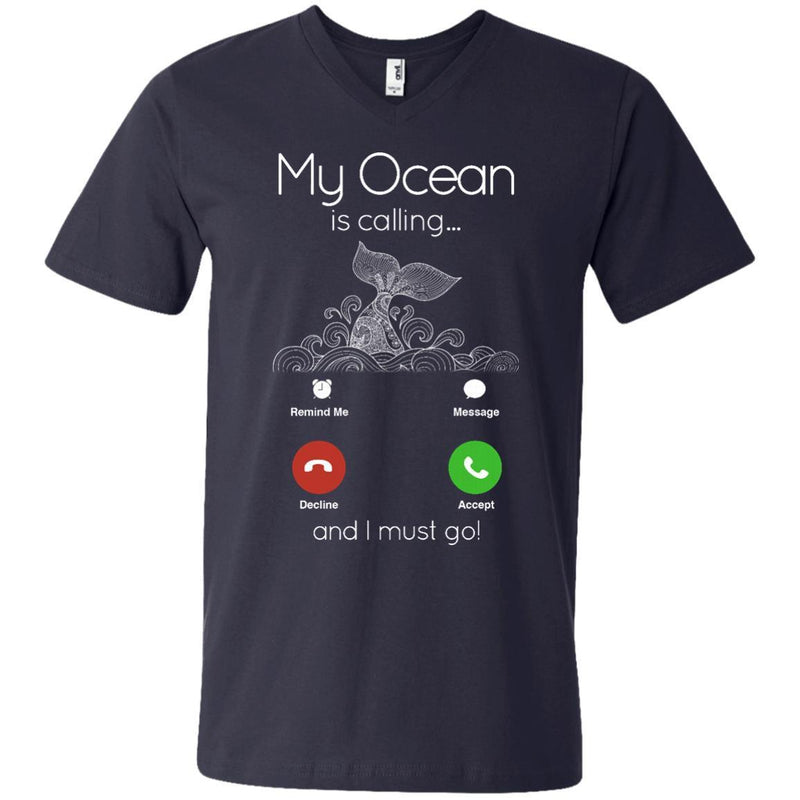 My Ocean Is Calling T-shirt & Hoodie for Mermaids CustomCat