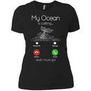 My Ocean Is Calling T-shirt & Hoodie for Mermaids CustomCat