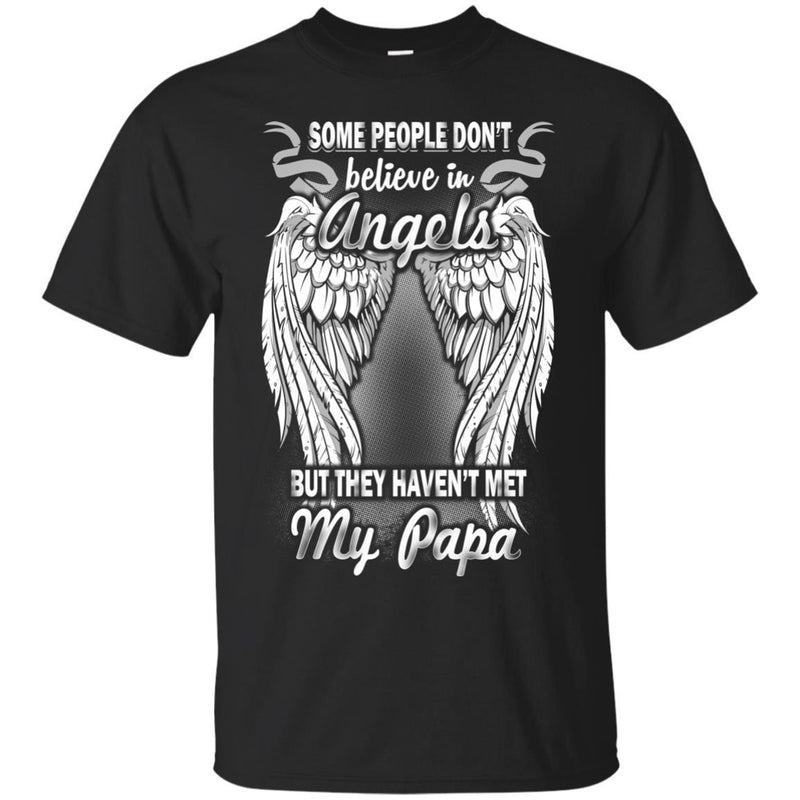 My Papa My Angel T-shirts CustomCat