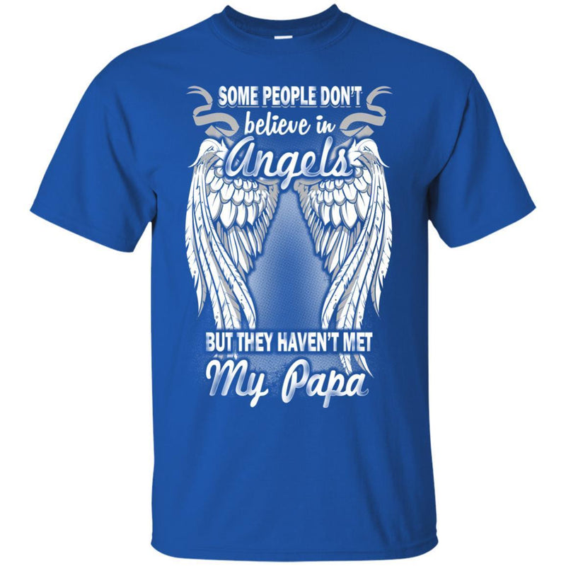 My Papa My Angel T-shirts CustomCat