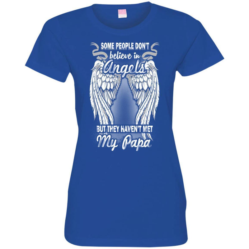 My Papa My Angel T-shirts CustomCat