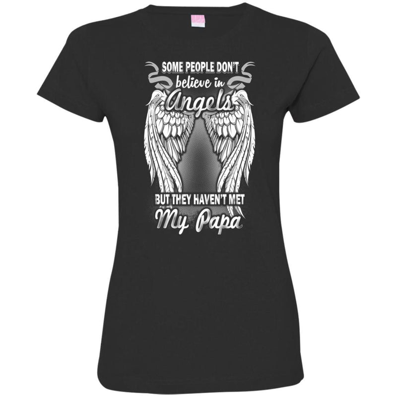 My Papa My Angel T-shirts CustomCat