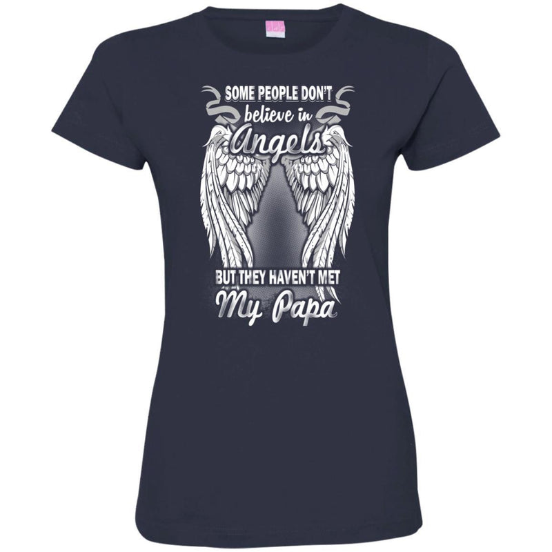 My Papa My Angel T-shirts CustomCat