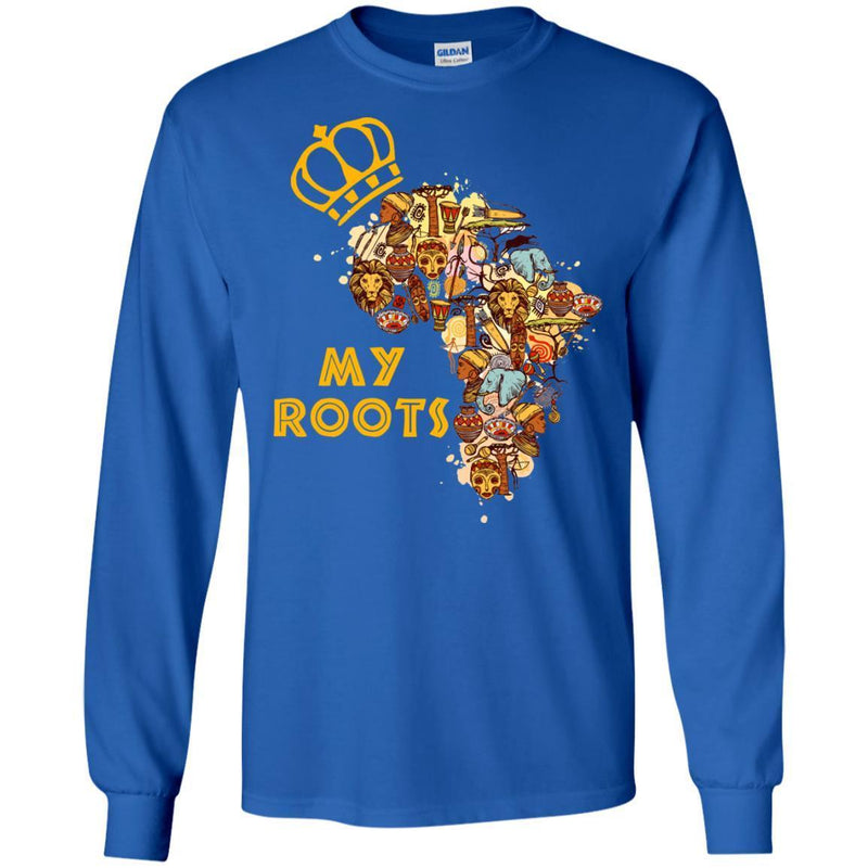 My Roots funny T-shirt for Black Grils CustomCat