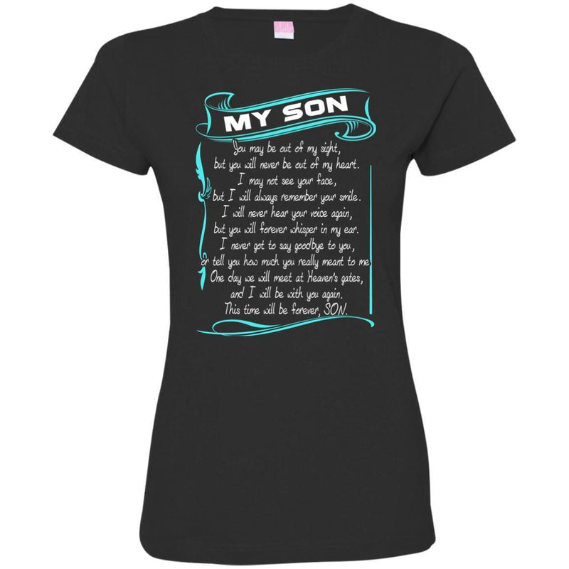 My Son In Heaven Tshirts CustomCat