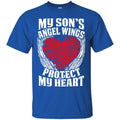 My Son's Angel Wings Protect My Heart T-shirts CustomCat