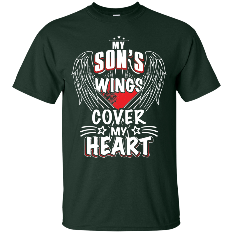 my son's wings cover my heart CustomCat