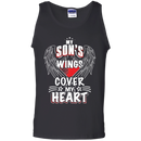 my son's wings cover my heart CustomCat