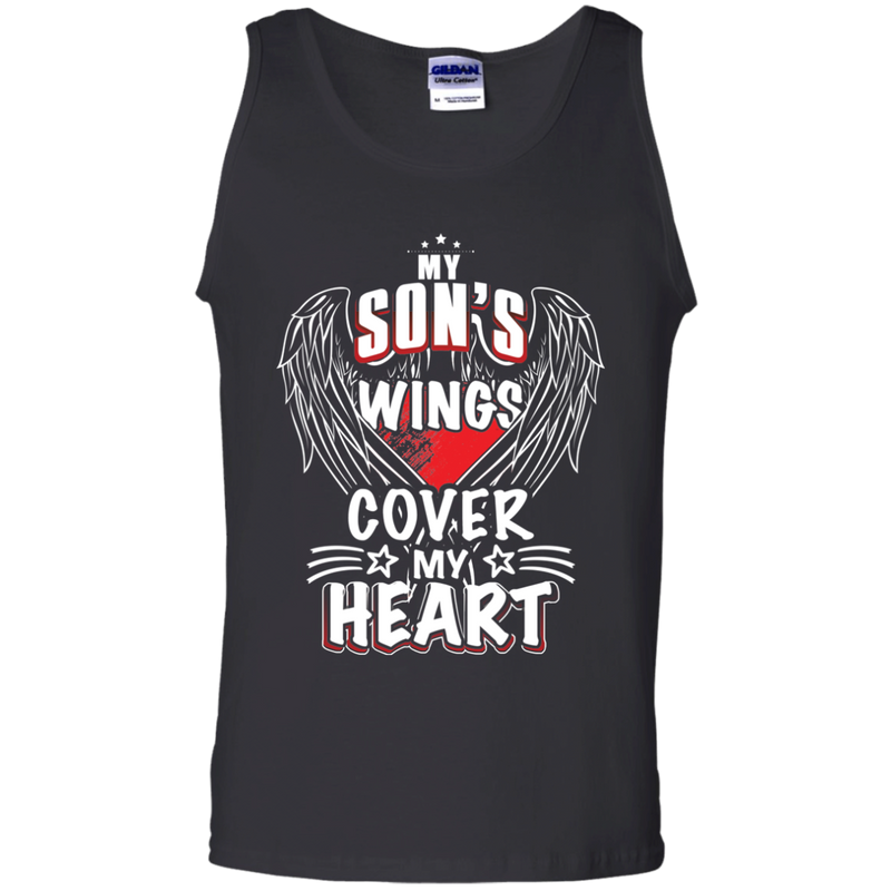 my son's wings cover my heart CustomCat