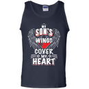 my son's wings cover my heart CustomCat