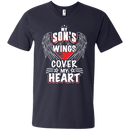 my son's wings cover my heart CustomCat