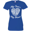 My Son's Wings Cover My Heart Tshirts CustomCat