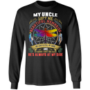 My Uncle Left Me Beautiful Memories Dragonfly Angel T-Shirt