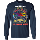 My Uncle Left Me Beautiful Memories Dragonfly Angel T-Shirt