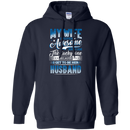 My wife is super awesome and i am the lucky one because i get to be her husband T-shirts CustomCat