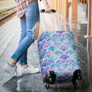 Mystical Mermaid Shell Luggage Cover interestprint