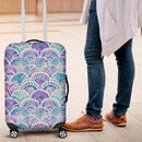 Mystical Mermaid Shell Luggage Cover interestprint