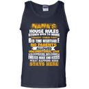 Nana's House Rules Funny T-shirt CustomCat
