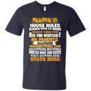 Nana's House Rules Funny T-shirt CustomCat