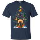 Native American T-Shirt Christmas Tree Tribe Christmas Gift Tee Shirt CustomCat