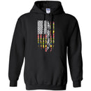 Native American T-Shirt Tribe Flag American Knit Pattern Feather Shirts CustomCat
