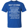 Navy Veteran To All My Shipmates Anchors AWeigh... T Shirts CustomCat