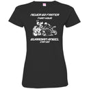 Never Go Faster Than Your Guardian Angel Can Go Memorial Motorbike T Shirts CustomCat