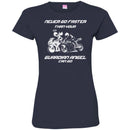 Never Go Faster Than Your Guardian Angel Can Go Memorial Motorbike T Shirts CustomCat