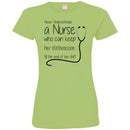 Never Underestimate A Nurse Who Can Keep Her Stethoscope Till The End Of Her Shift Funny Nurse Shirt CustomCat