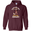 Never Underestimate A Woman With A Labrador Funny Wonder Woman T-shirts CustomCat